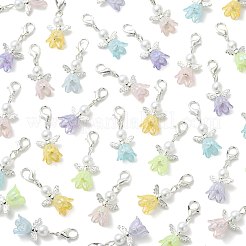 70Pcs 7 Styles Acrylic Pendant Decorations&nbsp;HJEW-FS00072