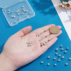 10Pcs 925 Sterling Silver Beads&nbsp;STER-PH0003-61A