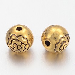 Metal Alloy Beads&nbsp;PALLOY-ZN-28402-AG-FF