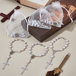 24Pcs 3 Styles Zinc Alloy Charm Bracelets&nbsp;BJEW-GO0001-47