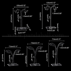 4Sets 2 Style Acrylic Jewelry Display Stands&nbsp;ODIS-PH0001-25