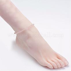 Faceted Glass Bead Anklets&nbsp;AJEW-AN00196