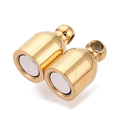 304 Stainless Steel Magnetic Clasps&nbsp;STAS-N127-01B-G