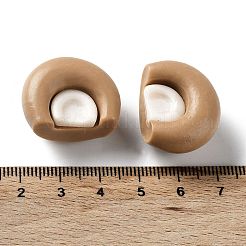 3D Animal Ear Opaque Resin Cabochons&nbsp;CRES-P029-B01