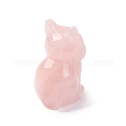 Natural Rose Quartz Display Decorations&nbsp;DJEW-P019-D01