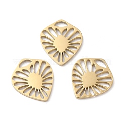 Ion Plating(IP) 316L Surgical Stainless Steel Charms&nbsp;STAS-H213-07G