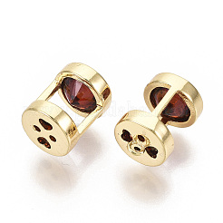 Brass Cubic Zirconia Charms&nbsp;KK-S356-067B-NF