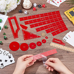 1 Set Acrylic Ruler&nbsp;SENE-BC0001-03B