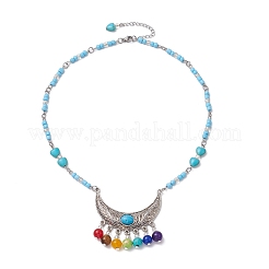 Gemstone Pendant Necklaces&nbsp;NJEW-MZ00032
