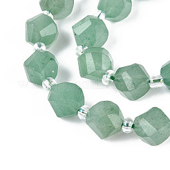 Natural Green Aventurine Beads Strands&nbsp;G-T144-24A-01