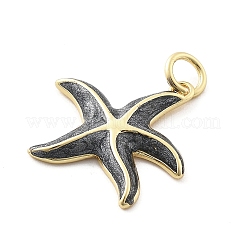 Brass Enamel Pendants&nbsp;KK-Q029-04G-02