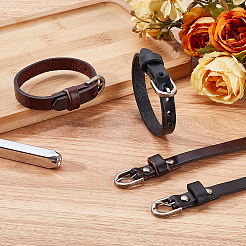 4Pcs 2 Colors Adjustable Cowhide Cord Bracelets for Men Women&nbsp;BJEW-CL0001-31