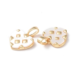 Shell Heart Charms&nbsp;KK-I702-28G