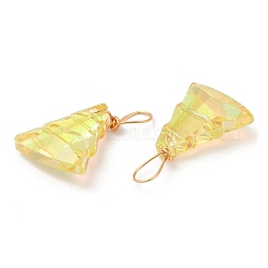 Glass Pendants&nbsp;KK-Q777-08LG-01
