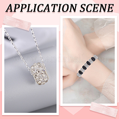 120Pcs 2 Colors Polymer Clay Rhinestone European Large Hole Beads with Silver Color Plated Brass Cores&nbsp;FPDL-PA0001-01