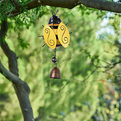 Bee Wind Chimes&nbsp;HJEW-WH0051-20