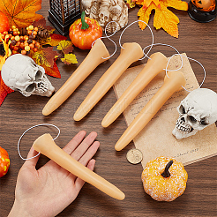 5Pcs Halloween Prank Toy Props PVC Plastic Long Nose&nbsp;AJEW-CN0002-69B