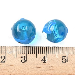 Ocean Theme Handmade Glass Enamel Beads&nbsp;LAMP-D304-02A