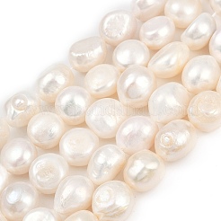 Natural Cultured Freshwater Pearl Beads Strands&nbsp;PEAR-P064-20O-02A