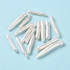 Natural Keshi Pearl Cultured Freshwater Pearl Beads&nbsp;PEAR-E020-34