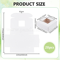 Paper Gift Storage Box&nbsp;CON-WH0001-27A-01