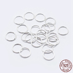 925 Sterling Silver Soldered Closed Jump Rings&nbsp;STER-F036-03S-1x6