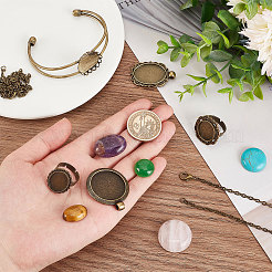 DIY Natural Mixed Stone Jewelry Set Making Kit&nbsp;DIY-SC0018-22