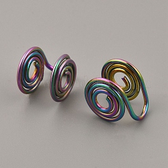 Stainless Steel Cuff Earrings&nbsp;EJEW-WH0012-130MC