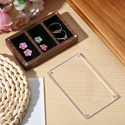 Wood Magnet and Velvet Storage Cuboid Box&nbsp;CON-WH0200-06A