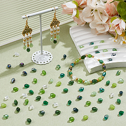 11 Strands 11 Colors Mixed Styles Glass Beads Strands&nbsp;EGLA-SC0001-69B