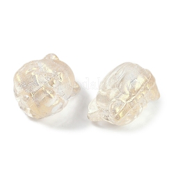 Transparent Spray Paint Glass Beads&nbsp;X1-GLAA-H035-01C