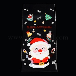 Christmas Theme Self-adhesive Plastic Bakeware Bag&nbsp;ABAG-F006-03