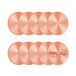 10Pcs Brass Sheets&nbsp;AJEW-PH0006-39