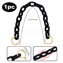 Resin Cable Chain Bag Chains&nbsp;FIND-WH0139-908A
