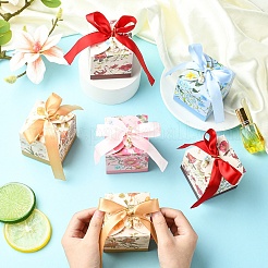 20Pcs Floral Printed Cardboard Gift Boxes&nbsp;CON-YW0001-93A