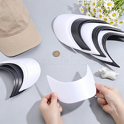 24Pcs 8 Styles Plastic Hat Brim Board for Peaked Cap&nbsp;AJEW-NB0009-41