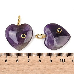 Natural Banded Amethyst Pendants&nbsp;G-D104-01G-15