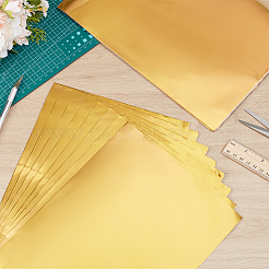 50 Sheets Tinfoil Paper Sheets for Craft Engraving&nbsp;DIY-PH0031-10B