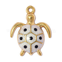 304 Stainless Steel Enamel Pendants&nbsp;STAS-OY019-15G