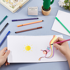 Square Paper Drawing Board for Beginners Artists&nbsp;AJEW-WH0651-14D