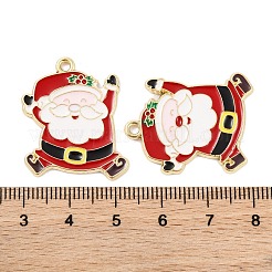 Christmas Theme Rack Plating Alloy Pendants&nbsp;FIND-M020-04G-02