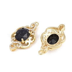 Brass Micro Pave Clear Cubic Zirconia Pendants&nbsp;KK-H257-08C-G02