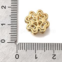 Brass Pave Cubic Zirconia Multi-strand Links&nbsp;KK-F913-08G-02