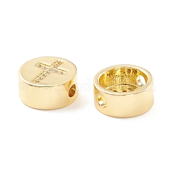 Rack Plating Eco-Friendly Brass Beads&nbsp;KK-K267-03G