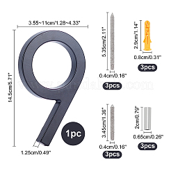 Zinc Alloy House Number&nbsp;FIND-WH0064-99-9