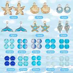 Ocean Series DIY Jewelry Making Findings Kit&nbsp;DIY-SC0027-93