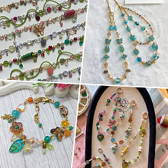 DIY Acrylic & Glass Beads Findings Kits&nbsp;FIND-SC0023-06