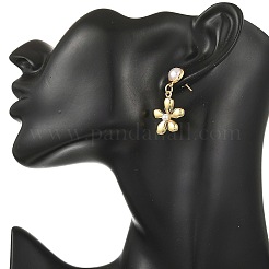 Brass Dangle Stud Earring for Women&nbsp;EJEW-JE07352