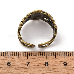 Brass Ring Shanks&nbsp;KK-I592-AB-NF