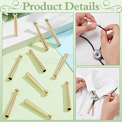 20Pcs Alloy Cord Ends&nbsp;FIND-NB0005-35G